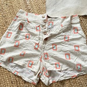 Women's Geometric Print Shorts by Rusty